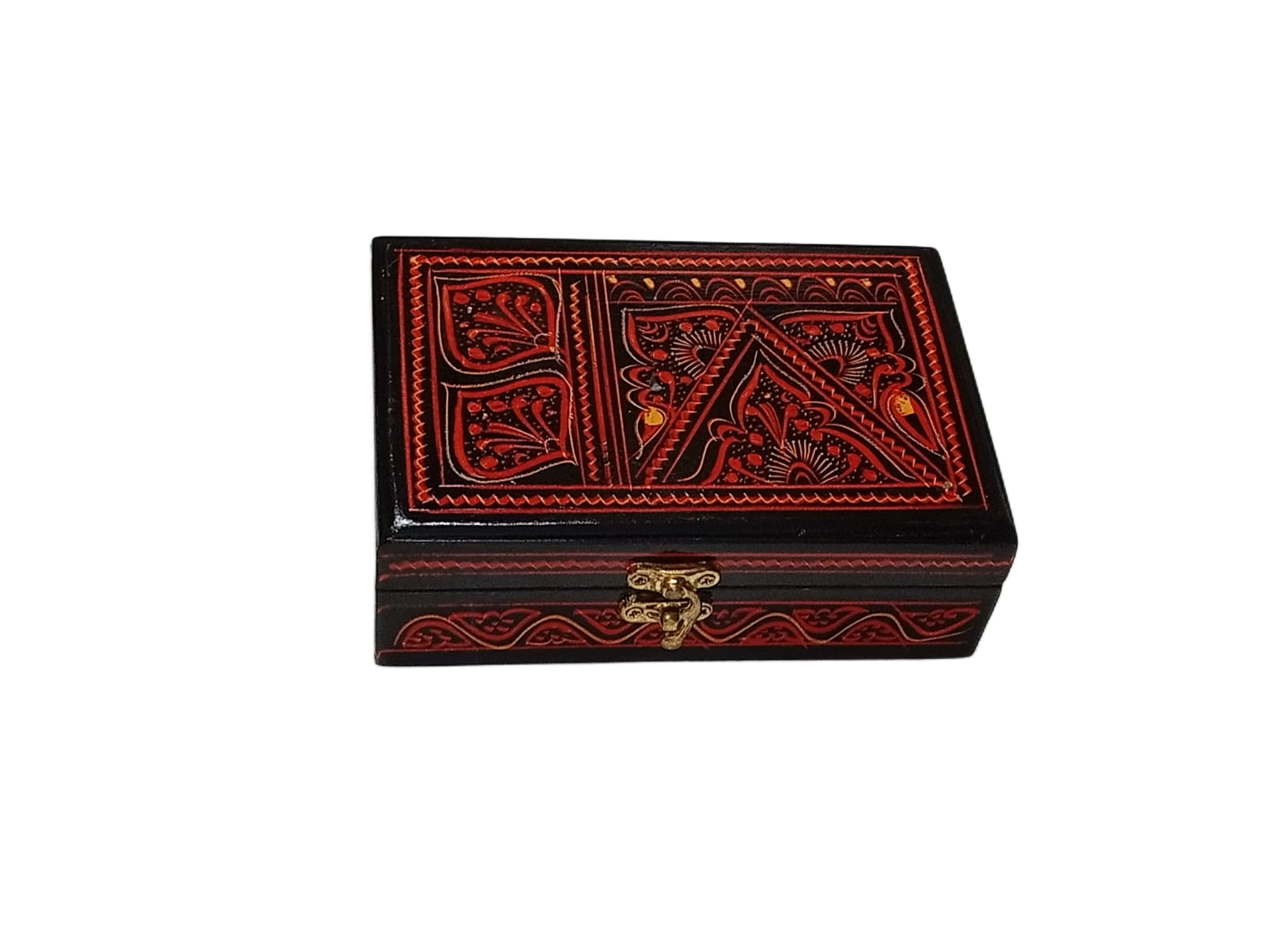 Naqsheen Jewellery Box Size (L-15cm, W-9.5cm, H-5cm) - Image 7