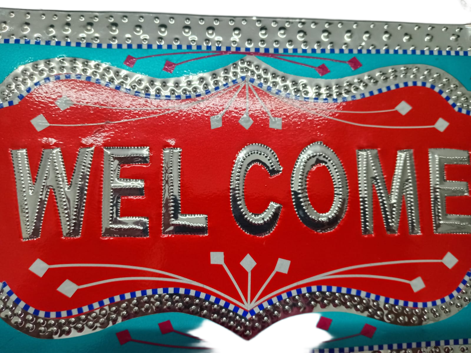 Chamakpatti Welcome Plate (L-27cm, W-15cm) - Image 6