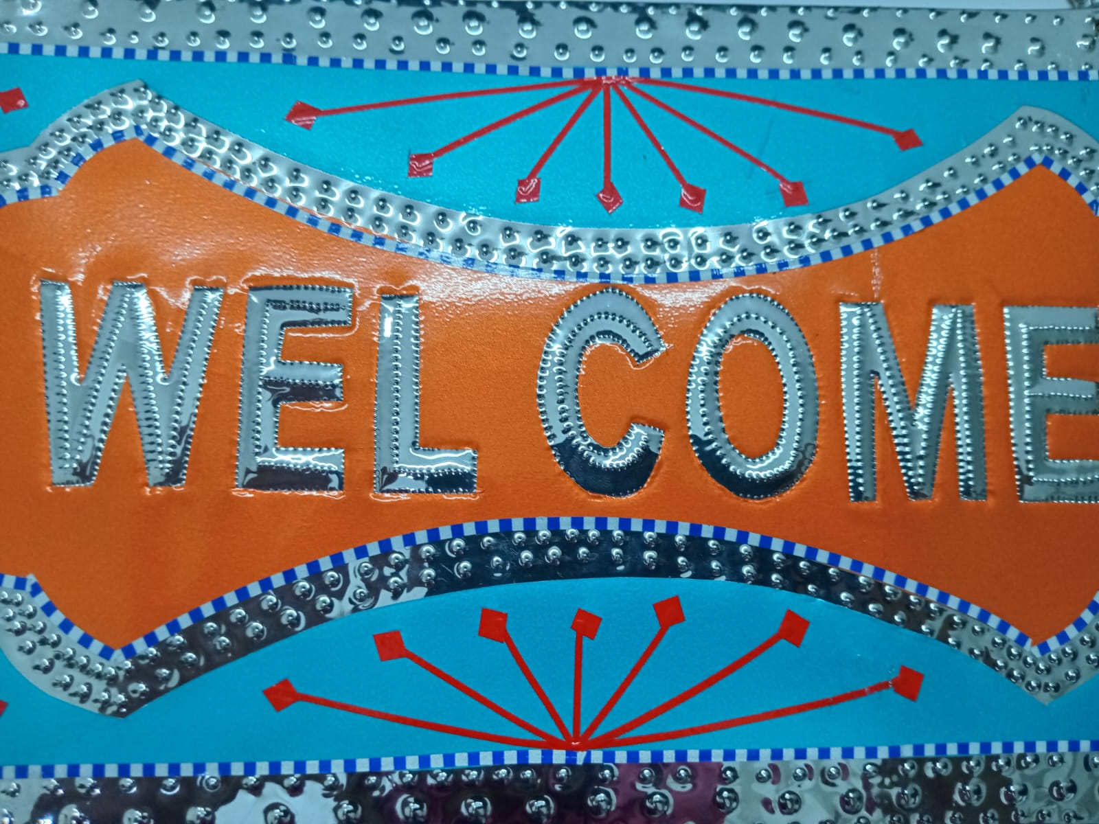 Chamakpatti Welcome Plate (L-27cm, W-15cm) - Image 7