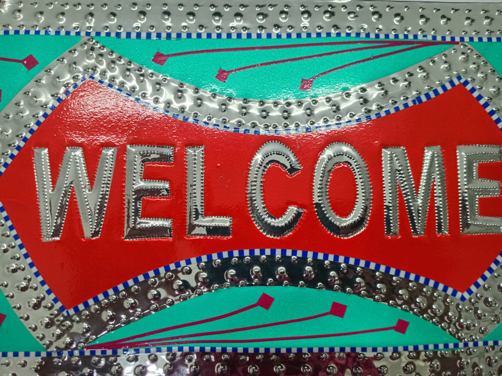 Chamakpatti Welcome Plate (L-27cm, W-15cm) - Image 7