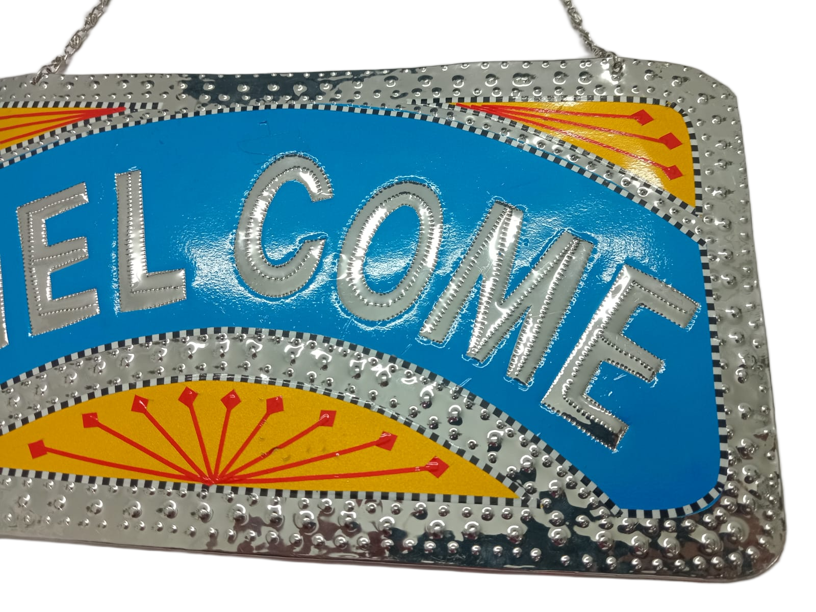 Chamakpatti Welcome Plate (L-27cm, W-15cm) - Image 4