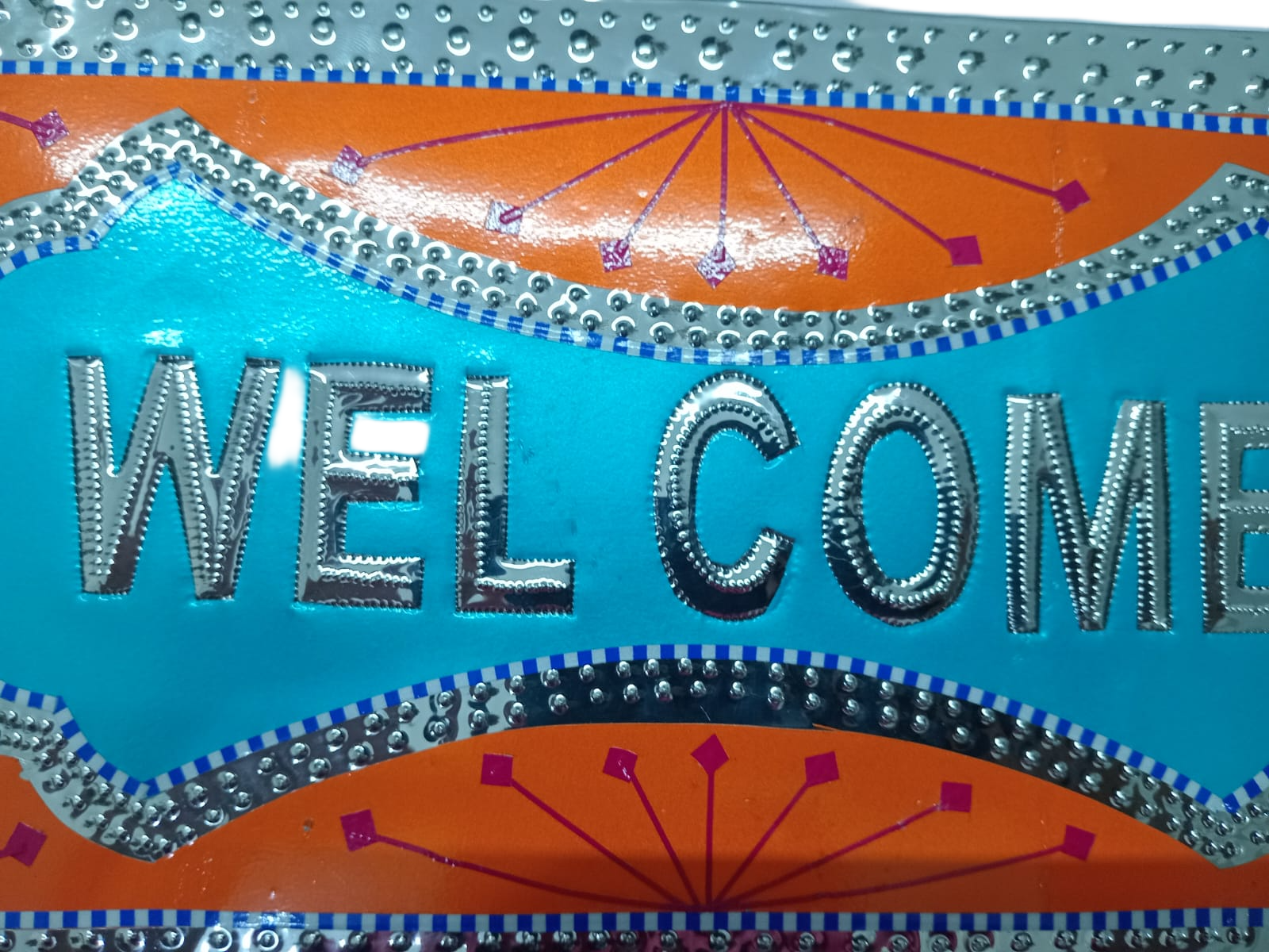 Chamakpatti Welcome Plate (L-27cm, W-15cm) - Image 8