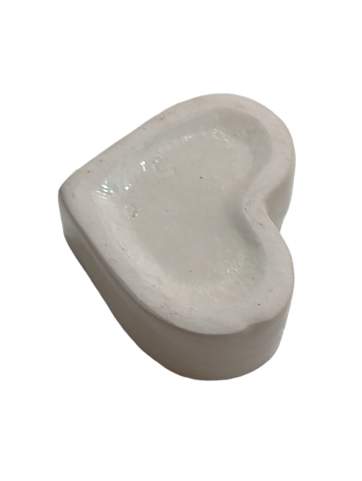 Blue Pottery Heart Tray - Image 6