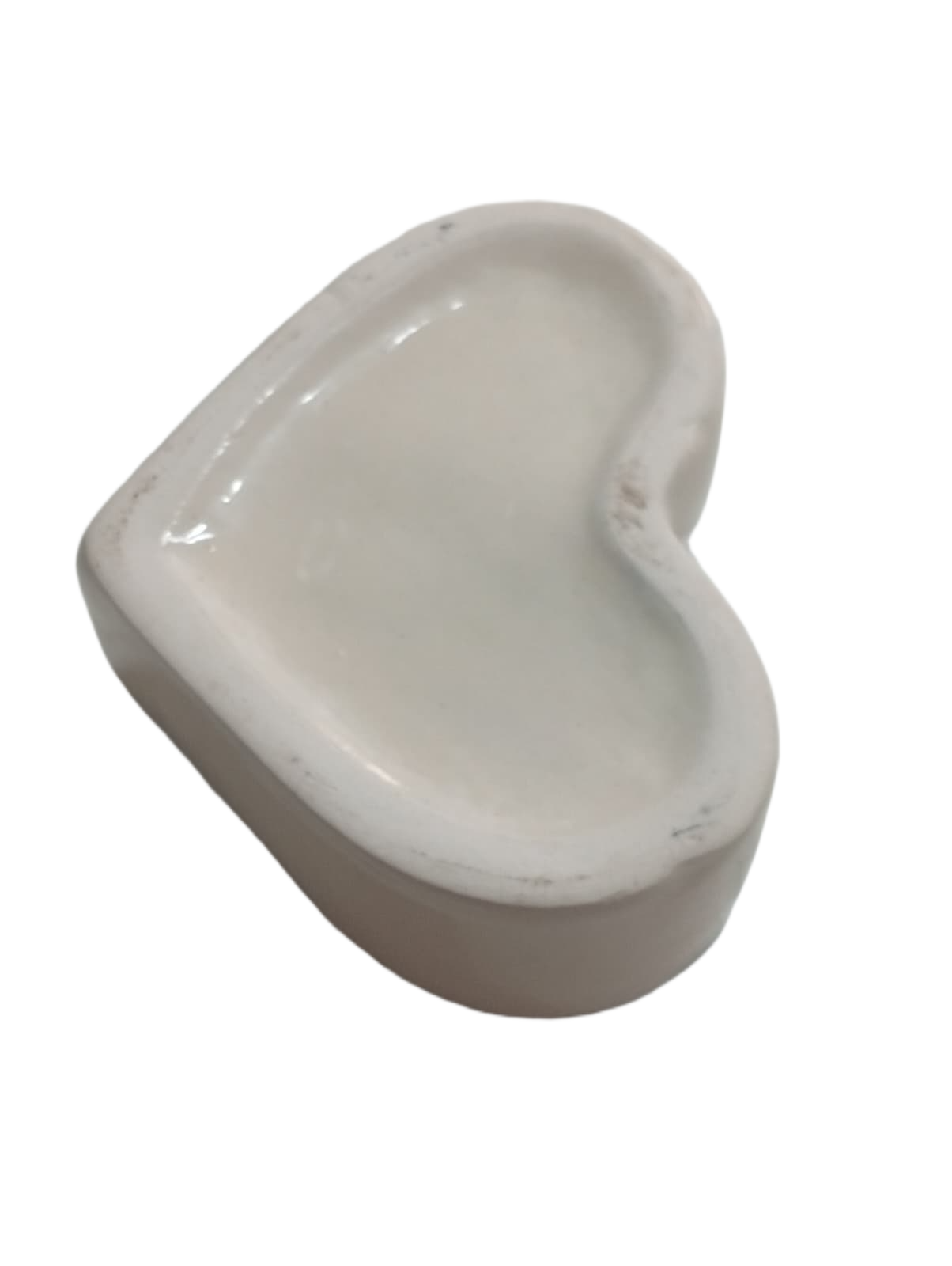 Blue Pottery Heart Tray - Image 7