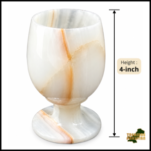 Onyx Wine Glass (Size - 4 Inch)