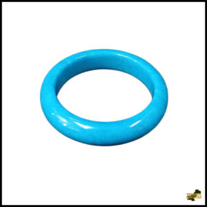 Polished Jade Bangle – Natural Stone Bracelet