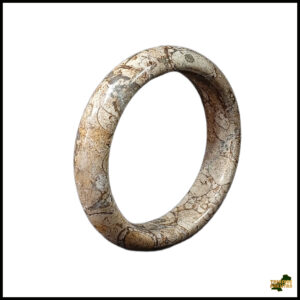 Polished Jade Bangle – Natural Stone Bracelet
