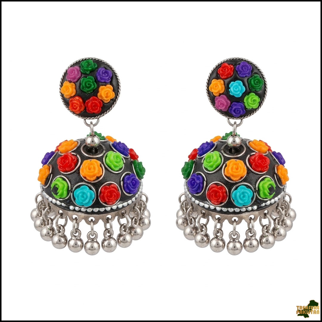 Elegant Handcrafted Earrings – Sparkle with Timeless Style