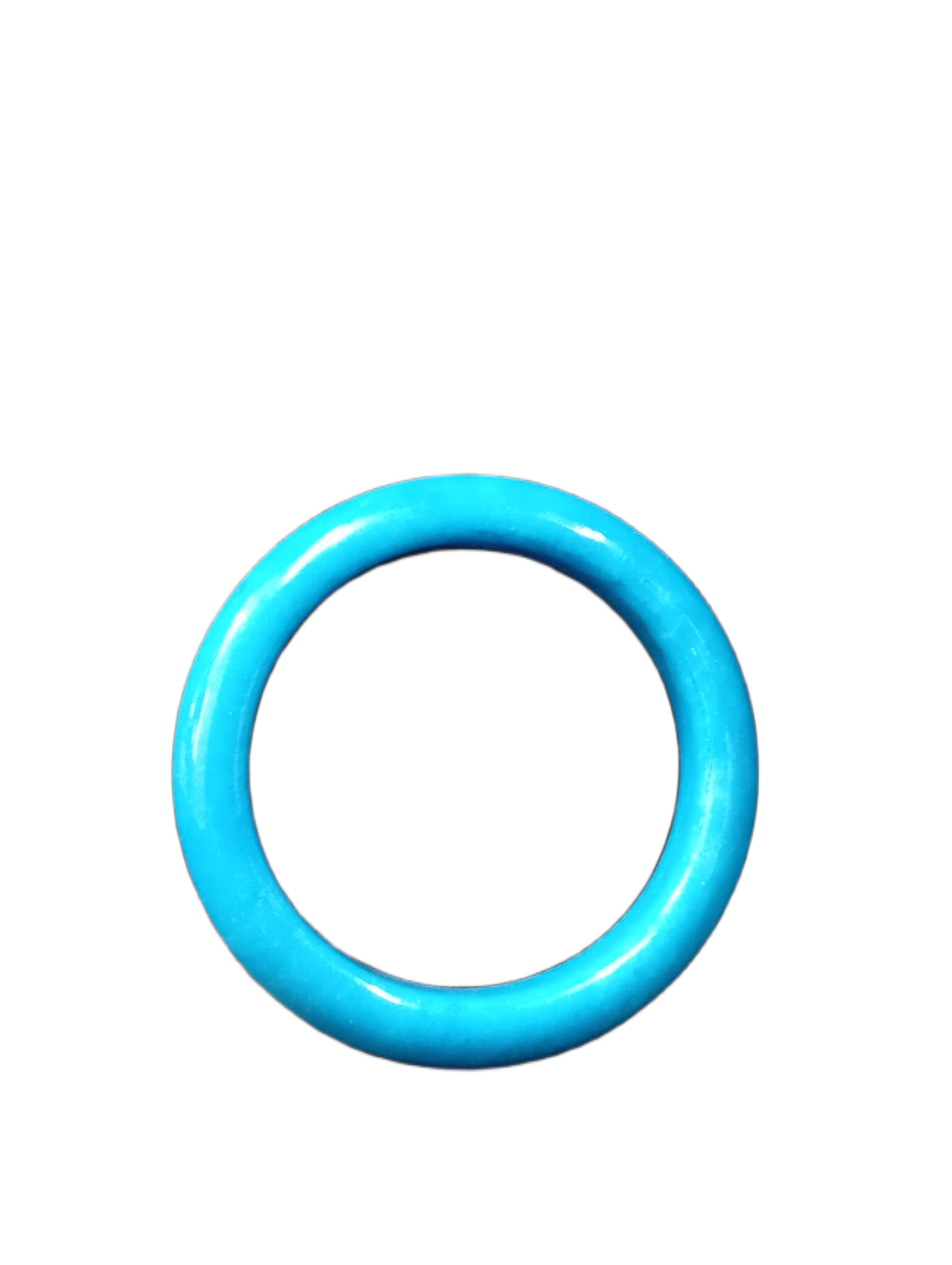 Polished Jade Bangle – Natural Stone Bracelet - Image 7