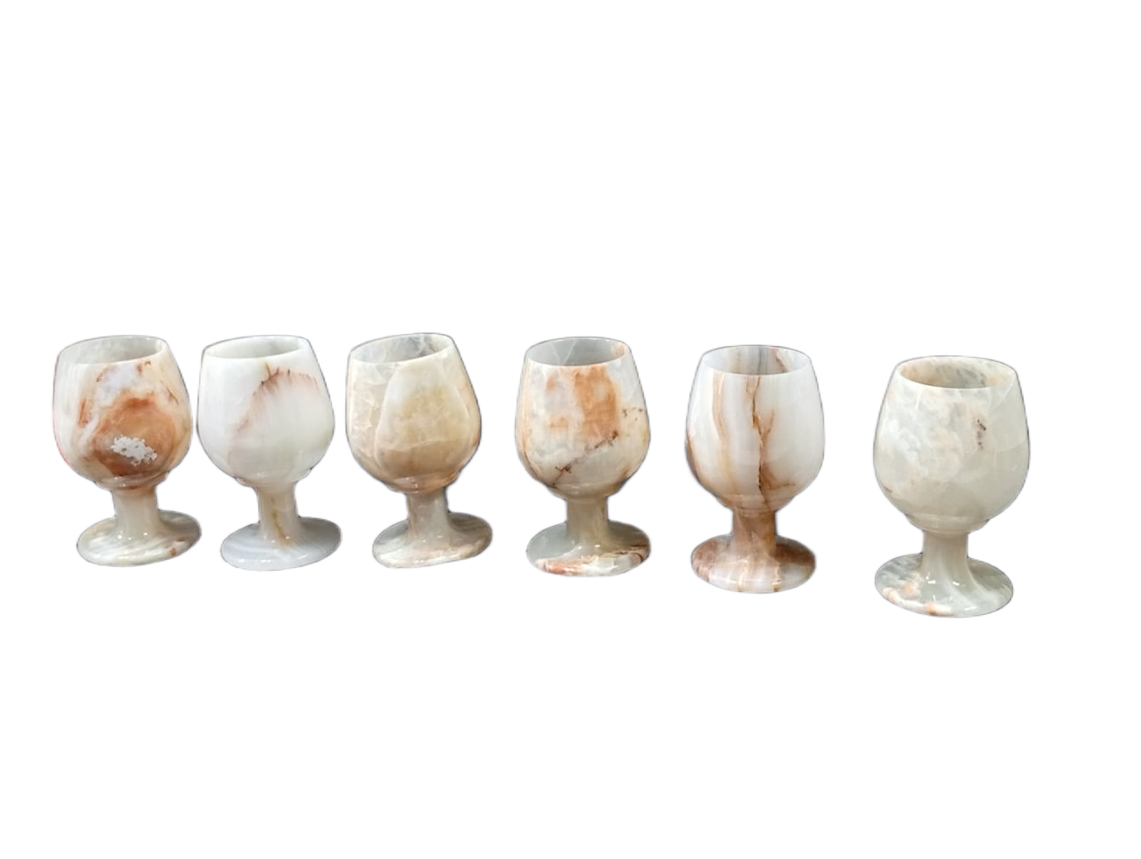 Onyx Wine Glass Set of 6 (Size - 5 Inch) - Image 5